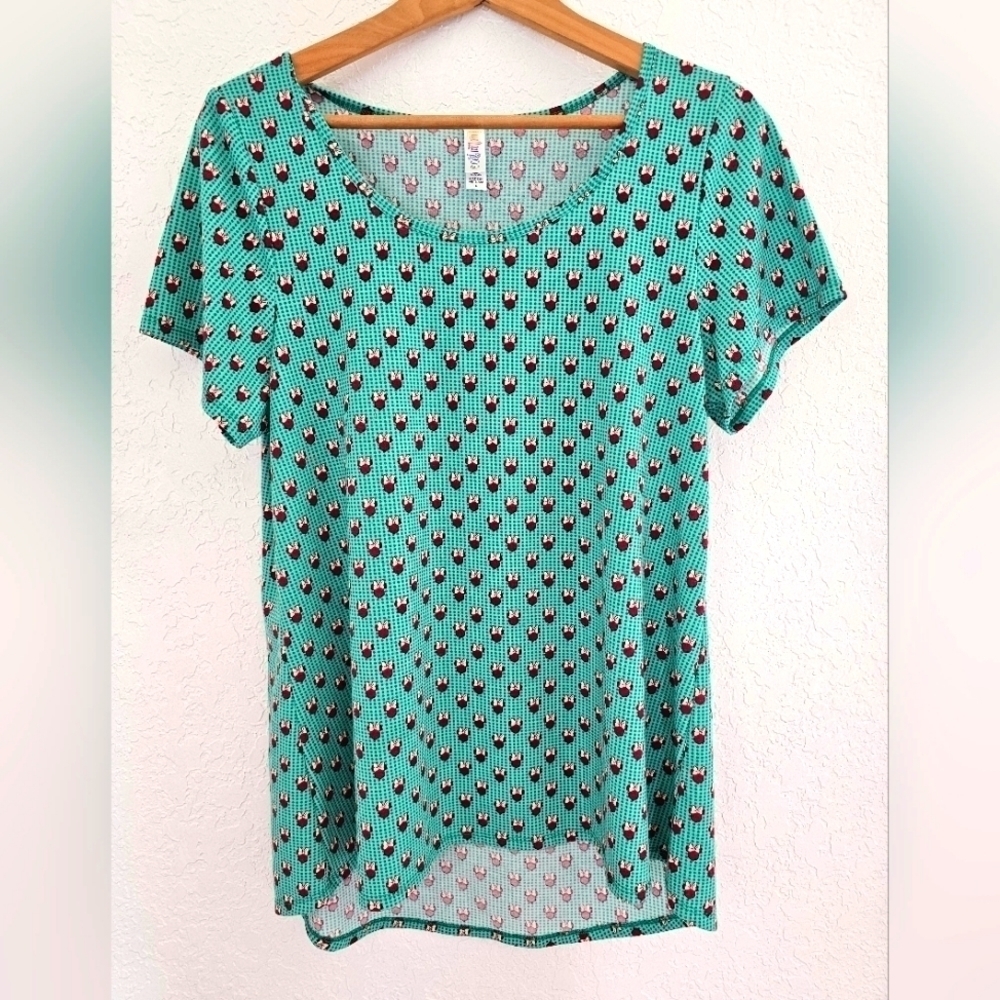 LuLaRoe Minnie Mouse design Large